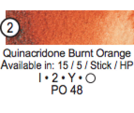 Quinacridone Burnt Orange - Daniel Smith